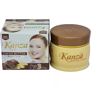 Kanza Cocoa Butter Beauty Cream (50g, Pack of 2)
