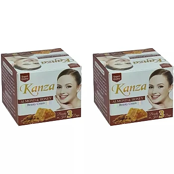 Kanza Almond & Honey Beauty Cream (50g, Pack of 2)