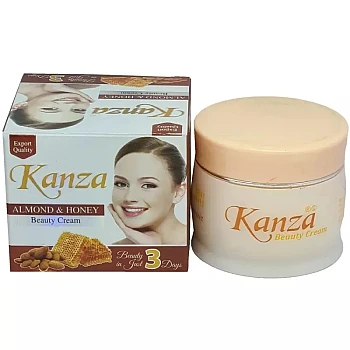 Kanza Almond & Honey Beauty Cream (50g, Pack of 3)