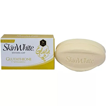 Skinwhite Whitening Glutathione + Vitamin C Soap (90g, Pack of 2)