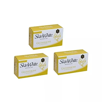 Skinwhite Whitening Glutathione + Vitamin C Soap (90g, Pack of 3)