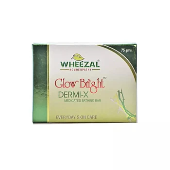 Wheezal Glow Bright Dermi-X Medicated Bathing Bar (75g)