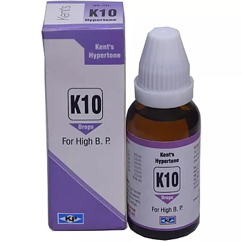 Kent Pharmaceuticals K10 For High B.P. (30ml)