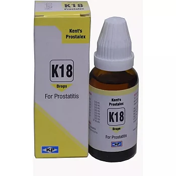 Kent Pharmaceuticals K18 For Prostatitis (30ml)