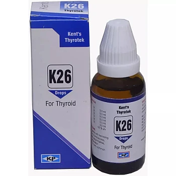 Kent Pharmaceuticals K26 For Thyroid (30ml)