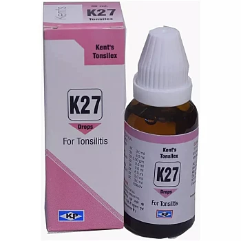 Kent Pharmaceuticals K27 For Tonsilitis (30ml)