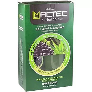 Mistline Mactec Grape & Aloevera For Hair & Beard Herbal Colour (1000ml)