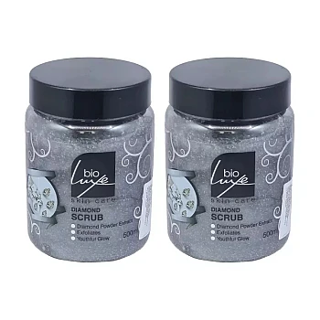 Bio Luxe Skin Care Diamond Scrub (500ml, Pack of 2)