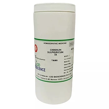 LDD Bioscience Chininum Sulphuricum 3X (450g)