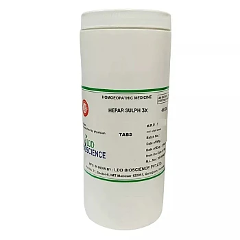 LDD Bioscience Hepar Sulph 3X (450g)