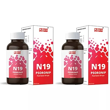 Nipco N19 Psoronip Psoriasis Drops (30ml, Pack of 2)