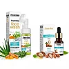 Rausha Foaming Neem Face Wash + Pure Argan Oil (Facewash 150ml + Oil 15ml) (1Pack)