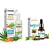 Rausha Foaming Neem Face Wash + Pure Jojoba Oil (Facewash 150ml + Oil 15ml) (1Pack)