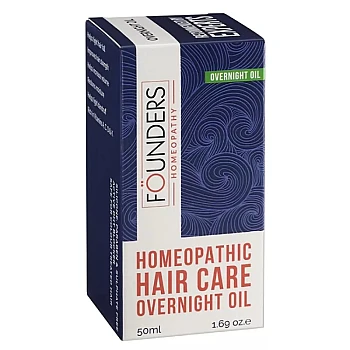 Founders Homeopathy Homeopathic Hair Care Overnight Oil (50ml)