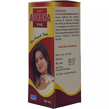 Kent Pharmaceuticals Asoka Tonic (200ml)