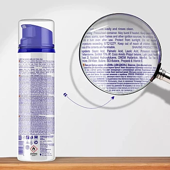 VI-John Classic Regular Skin Shaving Foam 5 Way Action (200ml)