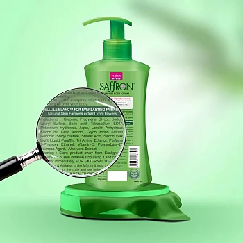 VI-John Saffron Aloe Vera Fairness Body Lotion (250ml)