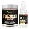 Riffway Big Penis Size Powder + Sex Timing Increase Oil (100g Powder + 15ml Oil) (1Pack)