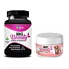 Riffway Big Beauty For Breast Enlargement Capsules + Big Beauty For Breast Enlargement Cream (60Cap + Cream 50g) (1Pack)