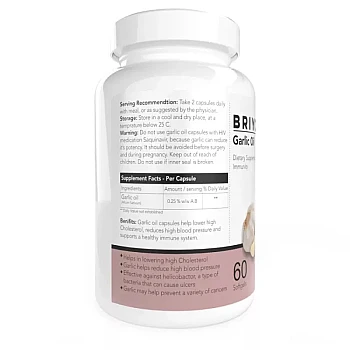 Briyo Supplements Ginger Oil (60caps)