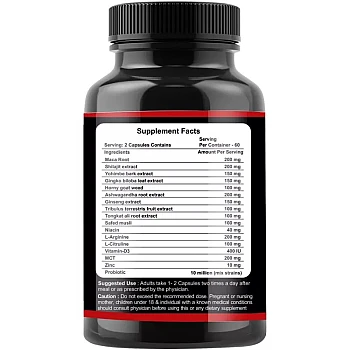 Asza Healthcare Testo Mx (60caps)