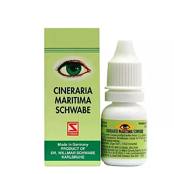 Willmar Schwabe Germany Cineraria Maritima Eye Drops (Alcohol Free) (10ml)