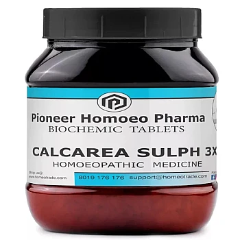 Pioneer Calcarea Sulph 3X (450g)