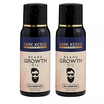 Dark Kesha Beard Growth Oil (30g, Pack of 2)