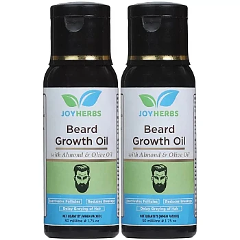 Joyherbs Beard Growth Oil (30ml, Pack of 2)