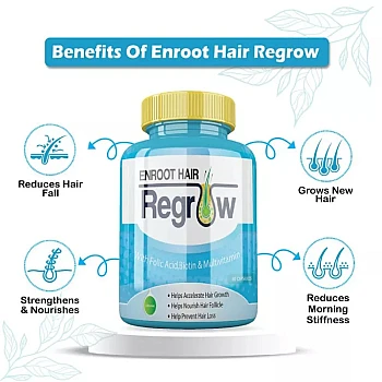 Divya Shree Enroot Hair Regrow Capsules (60cap)