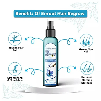 Divya Shree Enroot Hair Regrow Oil (100ml)