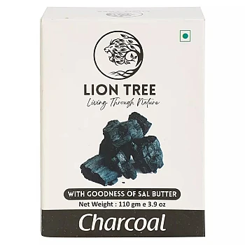 Lion Tree Charcoal Soap With Goodness Of Sal Butter (110g)