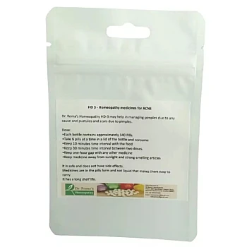 Dr Romas Homeopathy HD-3 Acne (2 Bottles of 2 Dram) (16g)