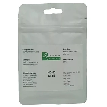 Dr Romas Homeopathy HD-23 Stye (2 Bottles of 2 Dram) (16g)