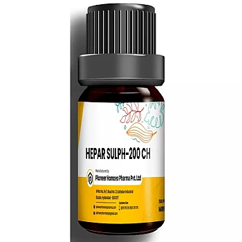 Pioneer Hepar Sulph (Multidose) 200 CH (150Pills)