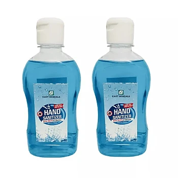 East Herbals Hand Sanitizer (250ml, Pack of 2)