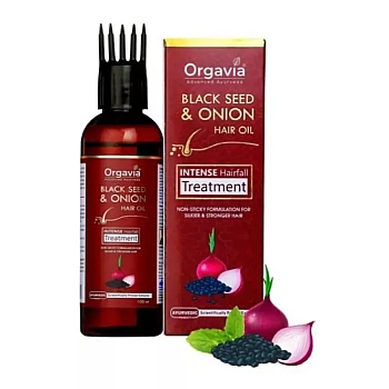 Orgavia Blackseed & Onion Hair Oil (100ml)