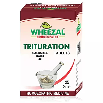 Wheezal Calcarea Carb 3X (25g)