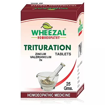 Wheezal Zincum Valerianicum 3X (25g)