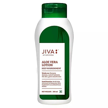 Jiva Ayurveda Aloe Vera Lotion (200ml, Pack of 2)