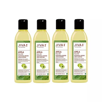 Jiva Ayurveda Amla Hair Oil (120ml, Pack of 4)