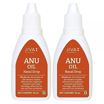 Jiva Ayurveda Anu Oil (20ml, Pack of 2)