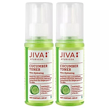 Jiva Ayurveda Cucumber Toner (100ml, Pack of 2)