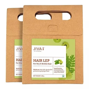 Jiva Ayurveda Hair Lep (100g, Pack of 2)