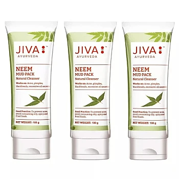 Jiva Ayurveda Neem Mud Pack (100g, Pack of 3)