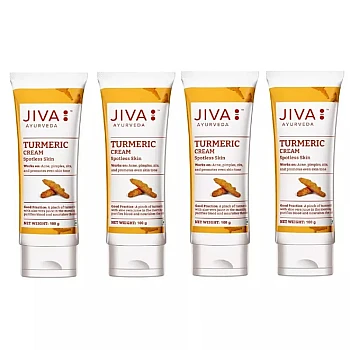 Jiva Ayurveda Turmeric Cream (100g, Pack of 4)