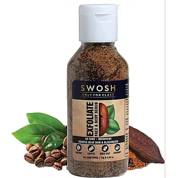 Swosh Exfoliating Face And Body Scrub (75g)