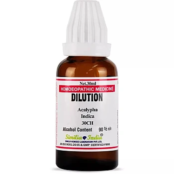 Similia India Acalypha Indica 30 CH (30ml)
