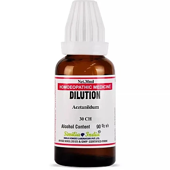 Similia India Acetanildum 30 CH (30ml)