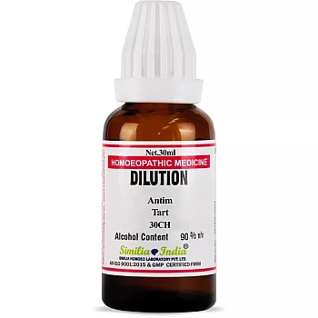 Similia India Antim Tart 30 CH (30ml)